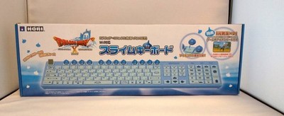 Hori Dragon Quest X Slime Keyboard with Bonus Items 2013 Limited Model Boxed