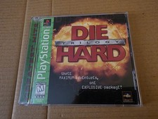 Die Hard Trilogy Sony PlayStation 1 PS1 Greatest Hits 1996 Complete Tested Auth
