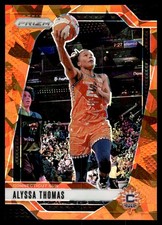 Alyssa Thomas Orange Cracked Ice #44 2024-25 Panini Prizm WNBA Connecticut Sun