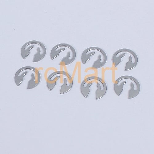 Anillo en C Tamiya 2 mm x 8 piezas 1/10 RC coche F1 piezas de repuesto F104 TRF102 #84171 - Imagen 1 de 2