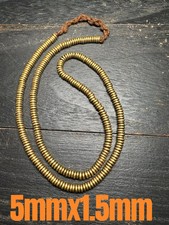 Handmade Nepal Brass Spacer Beads: African St...
