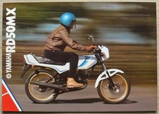 YAMAHA RD50MX Motorcycle Sales Brochure 1981 Ref LIT-3MC-0107569-81BK