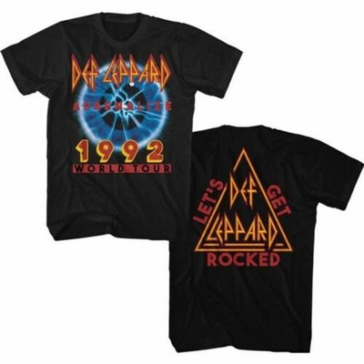 Adrenalize 1992 World Tour Inspired Hard Rock T-Shirt Reprint HOT TREND