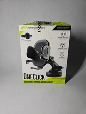 Bracketron - OneClick Clamp Mount for Dash / Window - Black
