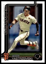 2025 Topps Mike Yastrzemski San Francisco Giants #186