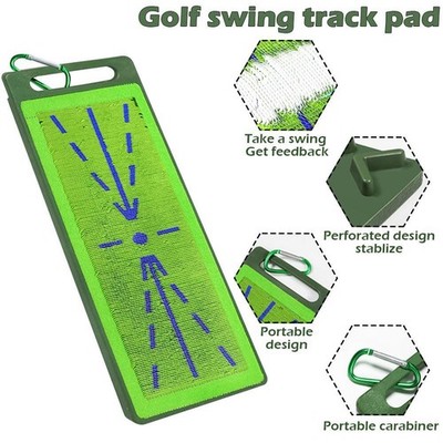 New Golf Swing Path Trainer-Instant Golf Swing Trace Pad_