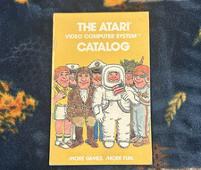 Video Game Instruction Manual Atari 2600 Video Computer system catalog 1979