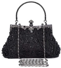 1920s Vintage Beaded Clutch Evening Bags for Women Formal Bridal W...