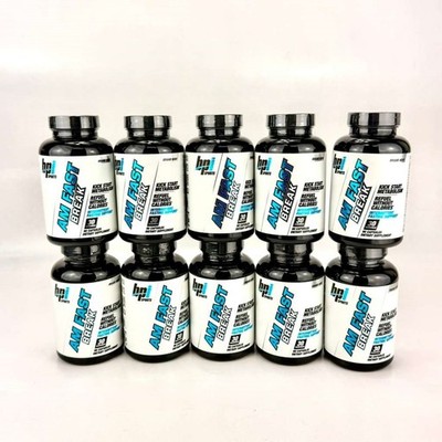 Lot of 12 BPI Sports AM Fast Break Great for Intermittent Fasting & Keto 90 Caps