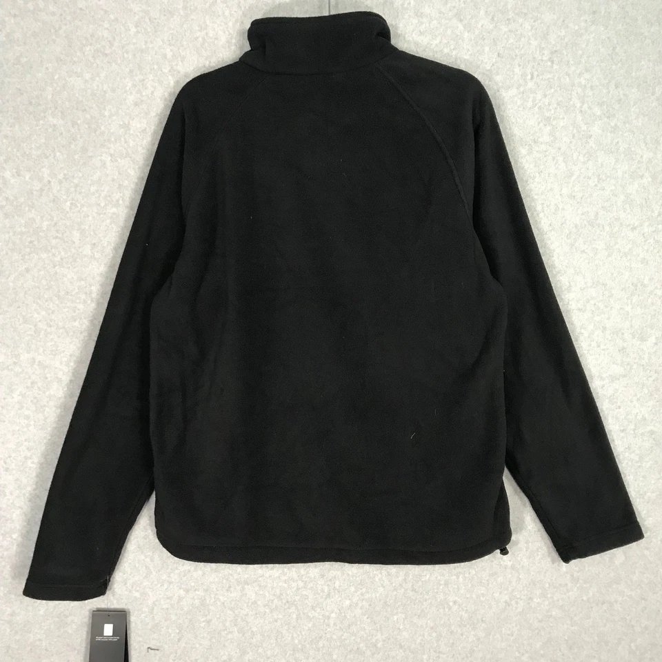 New Balance Fleece Quilted Jacket Mens Medium Puffer Warm Pockets Activewear - Image 4 of 4