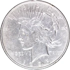 1926-D $1 Peace Silver Dollar ~ AU/UNC Details