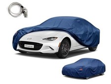 Heavyweight Waterproof Car Cover 23 Custom Fit Mazda MX-5 Miata 1992-25 blue