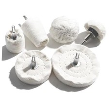6PCS Buffing Wheel for Drill, Multi-Specification Aluminum Wheel Polishing 6pcs
