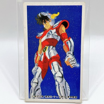70s Knights of the Zodiac Menko Card Anime Japan Retro toei