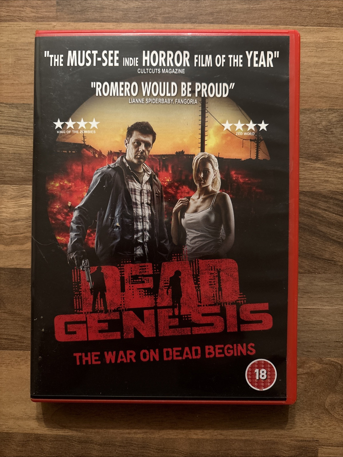 Dead Genesis - Dvd (2012) Emily Alatalo - Zombie Horror - U.k R2 ⭐️VGC⭐️