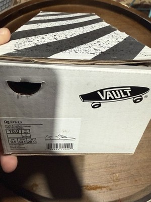Vans Vault OG Era LX Night Eyes VN0A3CXN4M5 Size 10 Rare Art Skate Shoes Box
