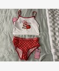 M World of Strawberry Shortcake Custard Cami top brief Panty Kawaii Lingerie Set — photo 4
