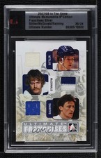 2007-08 ITG Ultimate Memorabilia 8th Edition Silver /24 Darryl Sittler HOF r7d