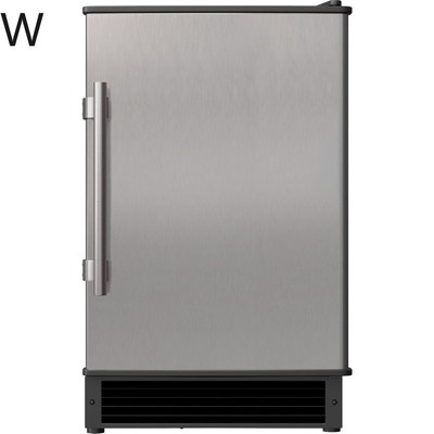 EdgeStar IB121 15 Inch Wide 12 Lbs. Capacity Built-In Ice Maker  W
