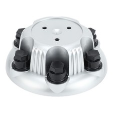 Tappi centrali ruota per Chevrolet Suburban 1500 2000-2014 plastica tono argento 1 pz