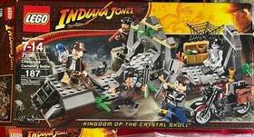 RARE LEGO 7196 Chauchilla Cemetery Battle INDIANA JONES 99% Complete w/ Manual