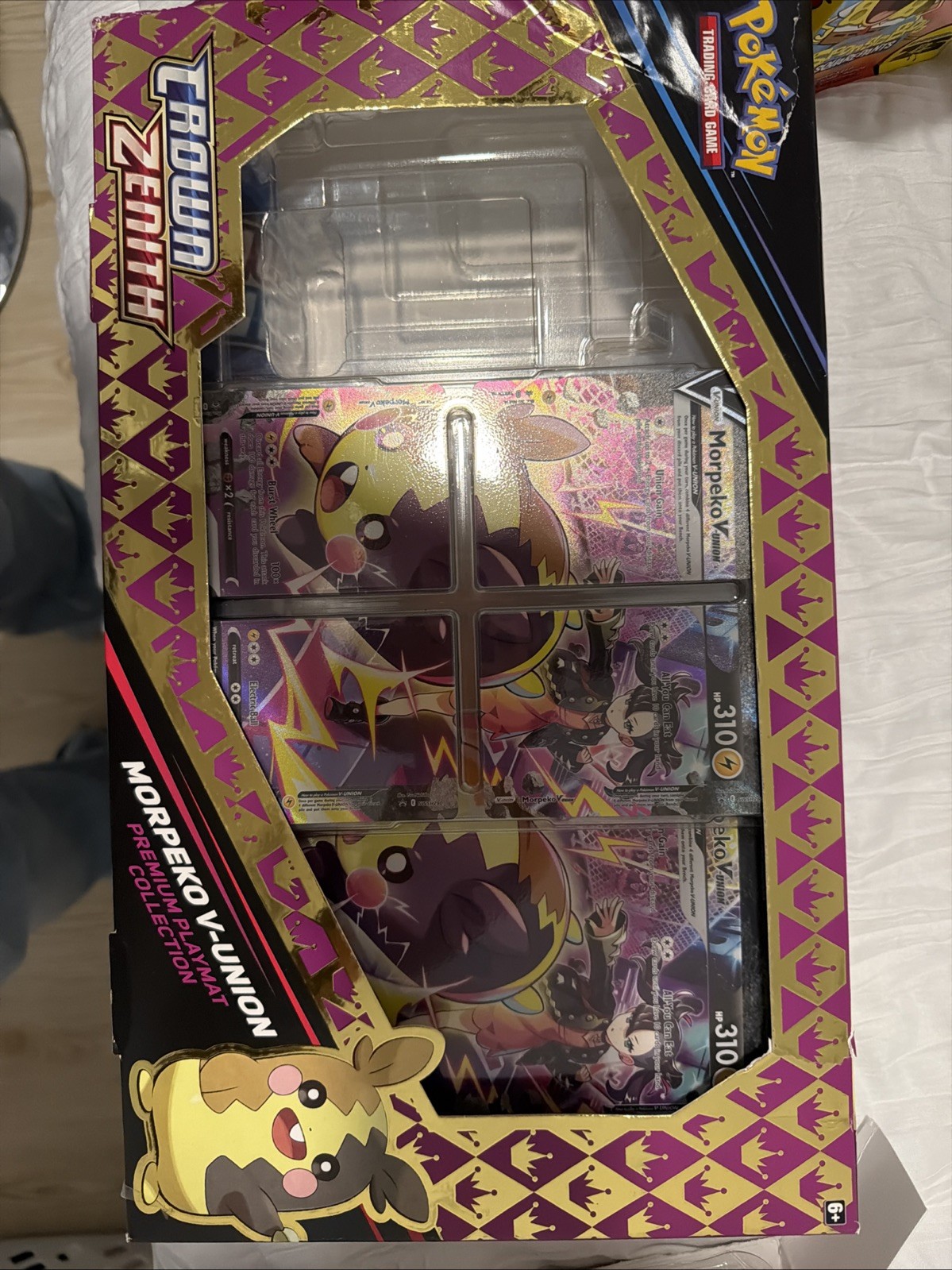 Morpeko V-Union Premium Playmat Collection English Pokemon SEALED IN BOX (2023)