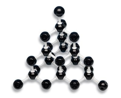 Molymod Diamond Crystal Structure Model Assembly Kit
