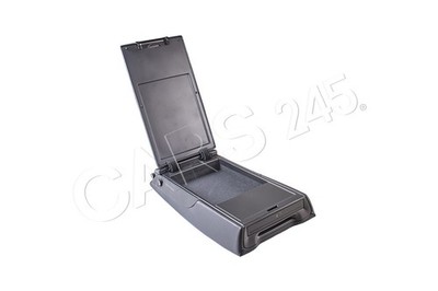 Genuine AUDI Middle Armrest Armrest With Cupholder Black