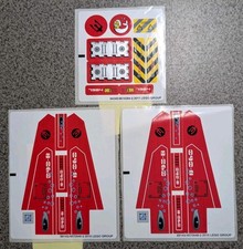 Lego Atlantis Sticker Sheet Lot 8060 Typhoon Turbo Sub 7984 Deep Sea Raider Oem