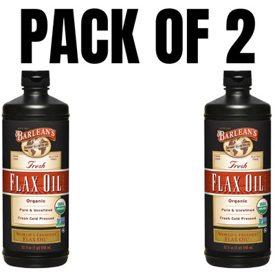 Barlean s Fresh Flax Oil   32 oz   Pack of 2