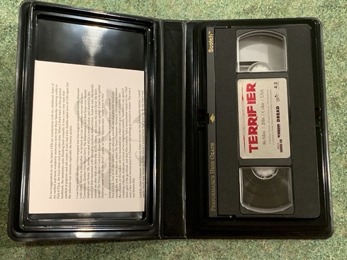Terrifier 1 2 3 Collector's Edition VHS Brand New Damien Leone’s Witter Complete - Picture 15 of 16