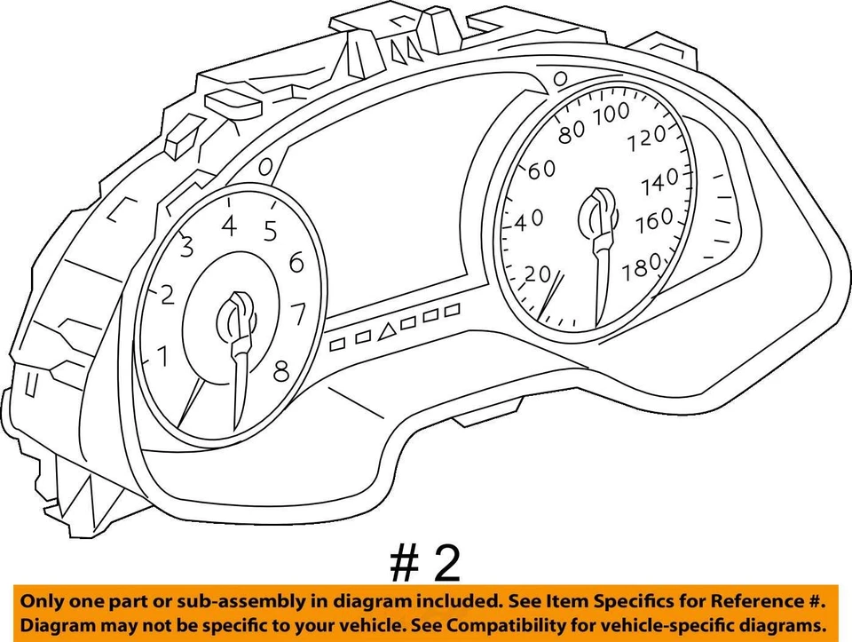 Спидометр приборная панель датчики 2017-2018 Audi Q5 8w5 920 890c XM3DI - Изображение 4 из 4