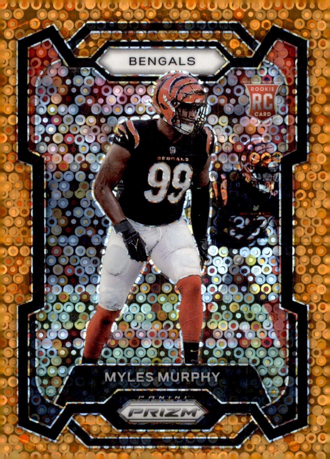 2023 Panini Prizm - Rookies Myles Murphy #320 Disco Prizm (RC)