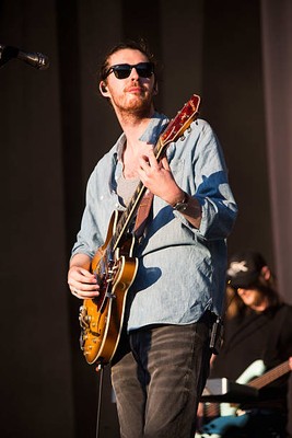 Andrew Hozier Byrne of Hozier performs at Piedmont Park during day- Old Photo