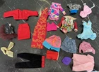 Vintage Barbie & Doll Clothes Lot 20+ Pieces + 4 Hangers — Ken, Vogue, 80s/90s