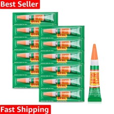 12 x 3g Super Glue Strong Adhesive, Fast Drying SuperGlue Liquid Cyanoacrylat...