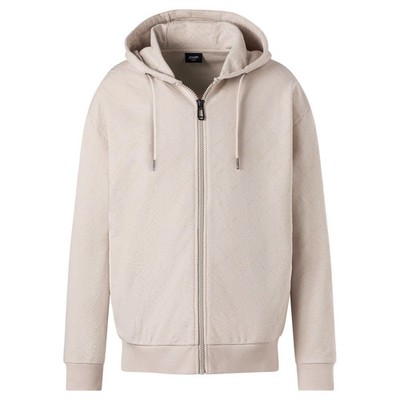 JOOP! JEANS Herren Sweatjacke - Cataldo, Kapuze, Reißverschluss, Logo Allover...