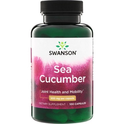 Swanson Dietary Supplements Sea Cucumber 500 mg Capsule 100ct