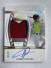 2024 Panini Flawless Sammy Stafura Patch Auto #14/25 #DPA-SS