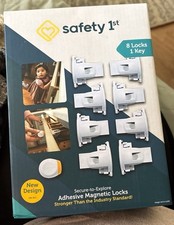 Safety 1st Adhesive Magnetic Locks 8 Lock 1 Key