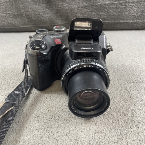 Fujifilm FinePix S602 Zoom Digital Camera Black Tested Working - Picture 6 of 8