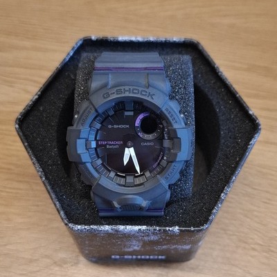 Casio G-SHOCK GMA-B800 Analog/Digital Quarz Harz blau/lila Bluetooth 200 m