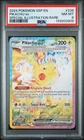 2024 POKEMON SSP EN-SURGING SPARKS SPECIAL ILLUSTRATION RARE PIKACHU EX PSA 8