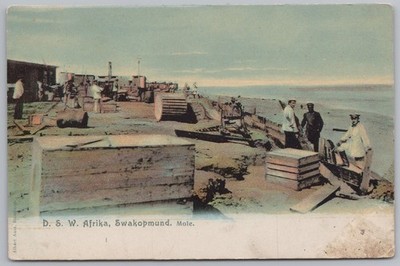 SWAKOPMUND Deutsch Südwestafrika (Namibia) Der Maulwurf Postkarte