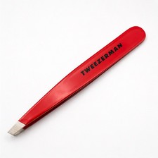 Tweezerman Slant Tweezer Red Signature Founder Edition 1230-RR Eyebrow Steel