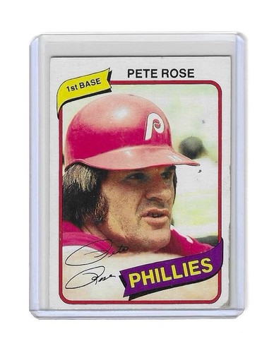 Pete Rose #540 1980 Topps card