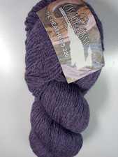Cascade Yarns Heather 220 Color 2450 Mystic Purple 100g 220 Yds 100 Merino Wool