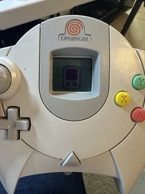 SEGA Dreamcast Console -with VMU Memory card Games and controller Tested Cleaned