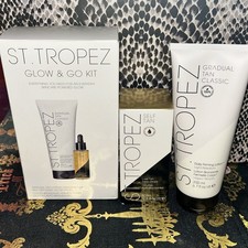 St Tropez Glow Go Kit Tan Lotion Light/med. Self Tan Tonic Glow Drops 55 Msp