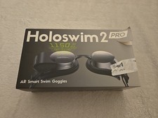 Holoswim 2 Pro AR Smart Swim Goggles Anti-fog Swimming Real-Time Metrics Box Dmg